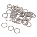 Car Accessories 2021 New 10/20/50x M14 Aluminum Oil Drain Plug Crush Washers Gaskets For Mazda 9956 41 400|Oil Pans| - Office