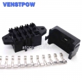 Double Row 9 Loop Road Medium Auto Relay Fuse Box With 18pcs Terminals Bx2091-1 Car Insurance Holder For Cars, Electric Cars - F