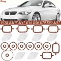 6x 32mm For Bmw M47 M57 Swirl Flaps Repair Delete Seal Kit With Intake Gaskets 11612246949 11617790198 11612245439 11612246945 -