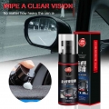 60ml Anti rain Agent Waterproof Rainproof Super Hydrophobic Rear view Mirror Window Glass Coating Car Mirror Accessories Tools|P