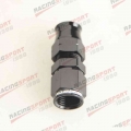 AN 6 6AN AN6 Straight Female To 3/8" Tube Adapter Fitting Black|Fuel Supply & Treatment| - ebikpro.com