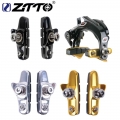 Ztto Road Bike Brake Pads Rubber Brake Pad 1pair Road Brake Block Braking Holder Shoes Cycle Brake Hoof Part Bicycle - Bicycle B