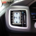 Car Clock Quartz Watch Stick On Air Vent Dashboard With Sticker Decoration Interior Kit Automobile Accessories Universal - Clock