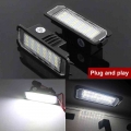 2x Canbus Auto Light Mk5 Gti Mk6 Mk7 Golf 5 Glof 6 Golf 7 Xenon White Led Number License Plate Light Kit Error Free Car-styling