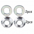 2 Pcs Electric Scooter Front Wheel Bolts For Xiaomi M365 Pro Metal Electric Scooter Wheel Nut Bolt Screws For Bicycle Accessorie