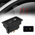 Universal Power Window Control Switch Button Set Auto Car 6pin 12v 24v On/off Spst Rocker Build