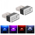 Mini USB Light Car Interior Ambient Lamp LED RGB Decorative Bulb Off Road 4x4 Caravan RV Truck Automotive Accessories Camping|De