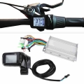 24v/36v/48v/60v 450w/500w/1000w Electric Bike Brushless Dc Motor Controller With Lcd Display E-bicycle E-scooter Accessories - E