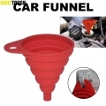 DIY Universal Funnel Water Gasoline Oil Fuel Petrol Diesel Liquid Washer Fluid Engine Change Fill Transfer Collapsible Silicone|