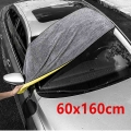 60x160cm 600gsm Car Care Polishing Wash Towels Plush Microfiber Washing Drying Towel Strong Thick Car Cleaning Cloths Rags - Spo