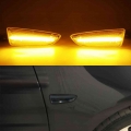 1 Set Dynamic LED Side Marker Lights 12V Flowing Turn Signal Light Side Repeater Lamp Panel Lamp for Opel for Vauxhall Astra J K