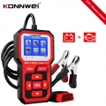 KONNWEI Automotive Battery Tester KW681 OBD2 Scanner for Car Motorcycle 6v 12v Car Battery Analyzer Car Cranking Checking Device