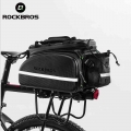 ROCKBROS Bike Bicycle Seat Bag Rear Backpack Trunk Cycling MTB Cycle Bike Bag Pannier Package Large Capacity Bicycle Accessories