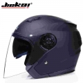 Jiekai Motorcycle Helmets Electric Bicycle Helmet Open Face Dual Lens Visors Men Women Summer Scooter Motorbike Moto Bike Helmet