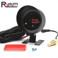 12V/24V Car Digital Water Temperature Gauge Voltmeter Meter + 10mm Water Temp Sensor Universal Vehicles Digital Gauge 45~120 ℃|W