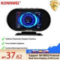 Konnwei Kw206 Obd2 On-board Computer Auto Car Digital Computer Display Fuel Consumption Water Temperature Gauge - Code Readers &