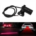 1 Pcs Red Line Anti Collision Rear-end Laser Tail Fog Light Car Brake Parking Lamp Rearing Warning Light Auto Styling - Fog Ligh