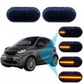 For Smart Fortwo Coupe 453 Fortwo Cabriolet 453 Led Dynamic Side Marker Turn Signal Light Error Free - Signal Lamp - Officematic