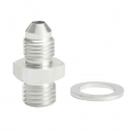 Silver M12x1.5 To AN 4 Oil Feed Adapter Kit 1.5mm Restrictor For VOLVO Turbo|Turbo Chargers & Parts| - ebikpro.com