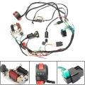 Cdi Ignition Coil Wire Harness Stator Assembly Wiring For Atv Electric Quad 50cc 70cc 90cc 110cc 125cc - Motorcycle Ignition - O