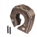 T25 T3 T4 T6 Titanium Turbo Blanket Heat Shield Barrier Charger Cover Wrap - Turbo Chargers & Parts - ebikpro.com