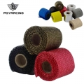 PQY 50mm 1Meter Performance Exhaust Tape Manifold Downpipe Insulating Heat Wrap 2" inch PQY1901|Exhaust & Exhaust Sys