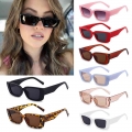 Small Rectangle Sunglasses For Women Retro Driving Glasses Vintage Narrow Square Shades Frame Uv400 Protection Eyewear - Cycling