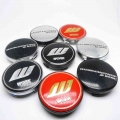 4pcs 60mm W Work Emotion Wheel Center Cap Hubs Car Styling Emblem Badge Logo Rims Cover Accessories