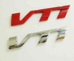 1 Pcs 3D Metal New Car Styling VTI VT I Emblem Car Body Badge Sticker Auto Accessory for Civic Accord Passport CR V Honda