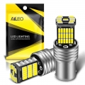 AILEO BA15S P21W LED 1156 Car Reverse Light Bulb For VW Passat B5 B6 Golf 4 2001 2010 Canbus Auto Lamp Error Free DC 12V 6000K|S