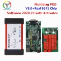 DS TCS Multidiag Pro Green Single PCB Board real 9241A Chip 2020.23 Free Keygen TCS PRO FT232RQ Chip NEC Relay OBD Scanner|Car D