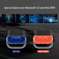 Viecar ELM327 BT 5.0 VP001 VP002 VP003 VP004 VP005 VP006 OBD2 WIFI Car Diagnostic PIC18F25K80 BT4.0 for Android/IOS/PC Scanner|C