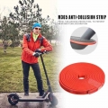 Anti Collision Strip Brake Pipe Protector Waterproof Cover Hook Cover Electric Scooter Protection Set for Xiaomi M365 Pro|Protec