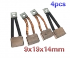 4pcs 9x19x14mm 212 high copper carbon brush for car starter motor|Starter Parts| - ebikpro.com