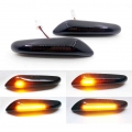 12v Flashing Car Turn Signal Lights Lateral Side Marker Lamps Led Strobe Indicator Accessories For Bmw E90 E91 E92 E60 E87 E46 -