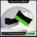 DETAILING KING Car Tire Applicator Dressing Shine Sponge with Double Wide Curved Foam Pad Car Wash Kit Cleaning Supplies|Waxing