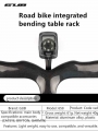 GUB 692 3K Carbon Fibre Road Bike Bicycle Computer Headset Stem Mount Bent Handlebar Holder For GARMIN CATEYE Bryton GoPro Stand