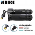 Electric Ebike Twist Throttle Speed Control Scooter E Bike Gas Handle 24V 36V 48V 60V 72V for Bafang Motor BBS01B BBS02B BBSHD|E