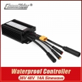 Waterproof Connector 36V 250W 48V 350W 14A 6 Mosfet Electric bicycle Brushless Controller Sinewave KT Series Support LED LCD|Ele