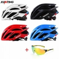 Xunting Cycling Helmet Ultralight MTB Bicycle LED Helmet Men Women Mountain Bike Sport Special Bicycle Helmets Capacete Ciclismo