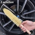 Lucullan Slender Car Rim Wheel Spoke Engine Brushes Bendable For Scrubbing Deep Inside Rims Barrels and Narrow Areas|Sponges, Cl