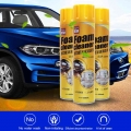 650ml Multifunctional No rinse foam Cleaner Anti aging Cleaning Car Interior Leather Seat Spray Foam Steering Wheel Foam Cleaner