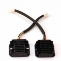 Motorcycle 5 wire Voltage Regulator Rectifier pin FXD ZJ 12V GY6 scooter ATV 0cc 12cc 10cc NEW|Motorbike Ingition| - Officema