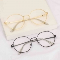 1 PC Retro Ultralight Metal Retro Octagon Frame Eyeglasses Myopia Glasses Classic High definition Flat Mirror Eyewear 1.0~ 4.0|