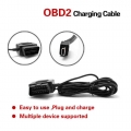 New Obd2 To Usb Micro Usb Or Mini Usbconnector Obd 2 16pin Obdii Car Charging Charger Convert Usb Cable - Code Readers & Sca