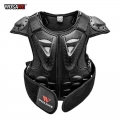 Wosawe Kids Body Chest Spine Protector Protective Guard Vest Motorcycle Jacket Child Armor Gear For Motocross Dirt Bike Skating