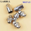 Larbll Car Chrome Anti-theft Wheel Screw Bolt Lock Nut Key Adapter Fit For Toyota Corolla Rav4 Yaris Camry Prius Highlander Echo