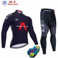 2021 INEOS Team summer cycling Jersey set Bicycle Clothing Breathable Men Short Sleeve shirt Bike bib shorts 19D Gel pad|Cycling