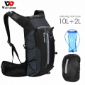 WEST BIKING Cycling Water Bag Bike Bags Portable Waterproof Backpack 10L Outdoor Sport Climbing Hiking Pouch Hydration Backpack|