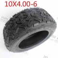 10X4.00 6 10*4.00 6 Tubeless Vacuum Tyre For Harley Electric Citycoco Scooter snow plow Go karts ATV|Tyres| - Ebikpro.co